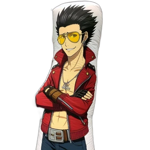 jacket, staff, cartoon, concept art transparent PNG cut-out