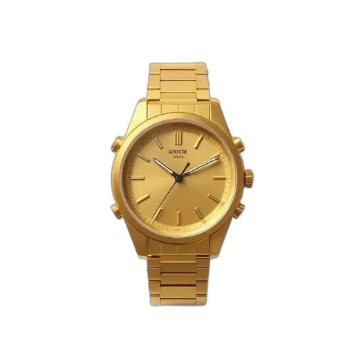 jewelry, golden, gold, nixon transparent PNG cut-out