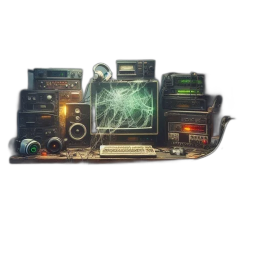 furniture, crown, cyberpunk, concept art transparent PNG cut-out