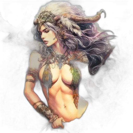 jewelry, fantasy art, concept art, watercolor transparent PNG cut-out