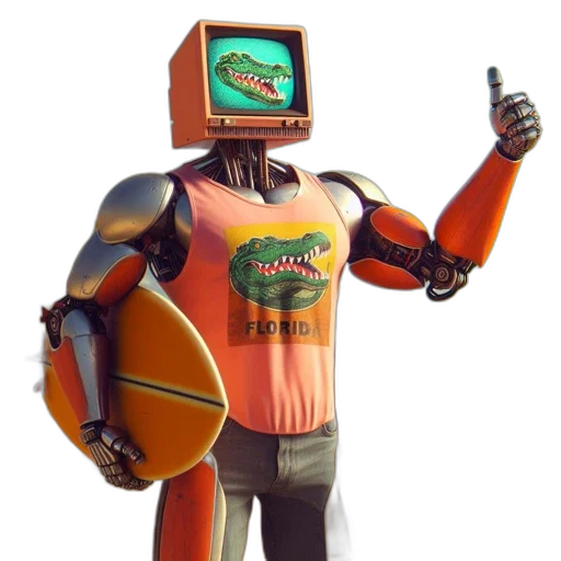 robot, creature, animal, weapon transparent PNG cut-out