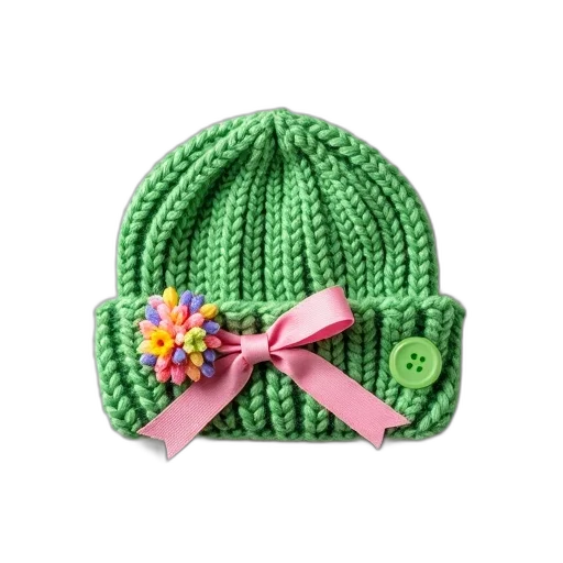 hat, crown, green, neon transparent PNG cut-out