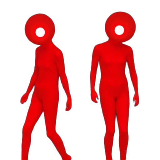 mask, creature, dress, staff transparent PNG cut-out