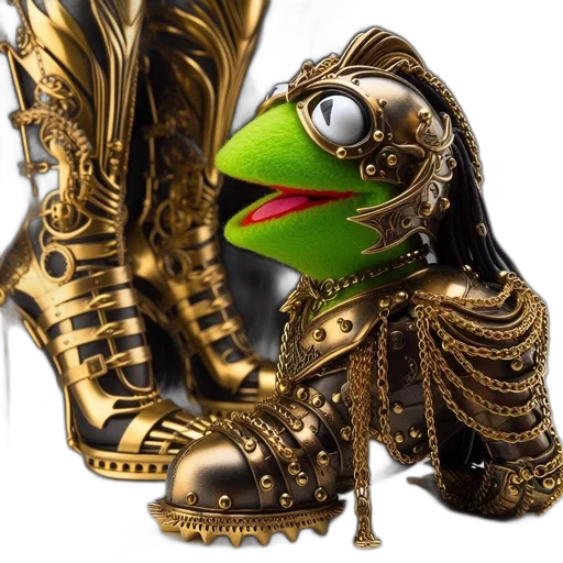 shoes, jewelry, dragon, mask transparent PNG cut-out