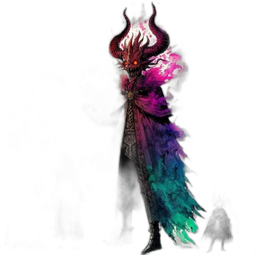 staff, dragon, creature, mask transparent PNG cut-out
