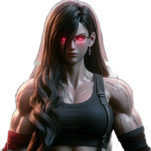 cyberpunk, concept art, comic book art, fantasy art transparent PNG cut-out