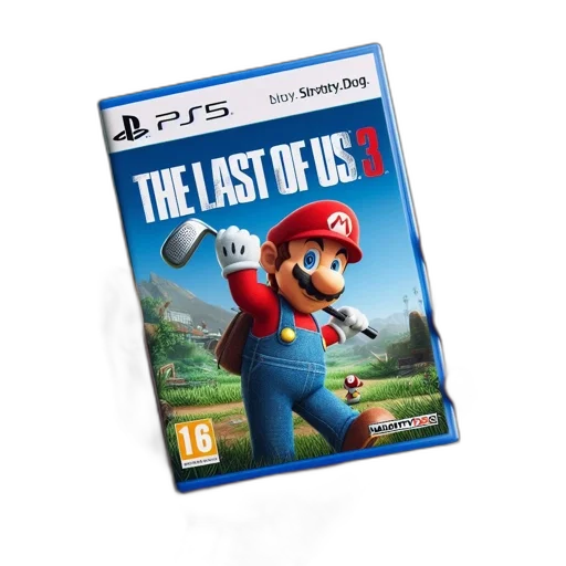concept art, 3d render, humorous, mashup transparent PNG cut-out