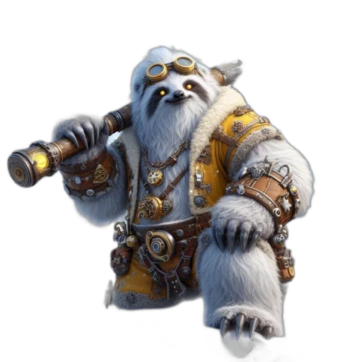 staff, weapon, animal, creature transparent PNG cut-out