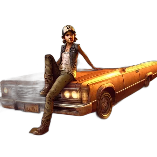 car, staff, weapon, concept art transparent PNG cut-out