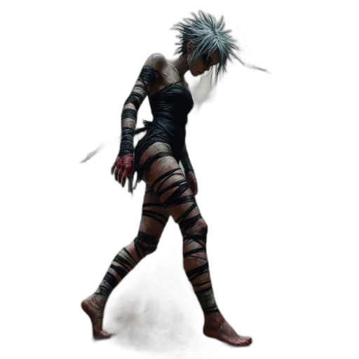 creature, weapon, staff, concept art transparent PNG cut-out