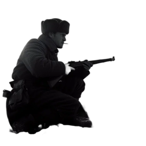 weapon, staff, jacket, animal transparent PNG cut-out