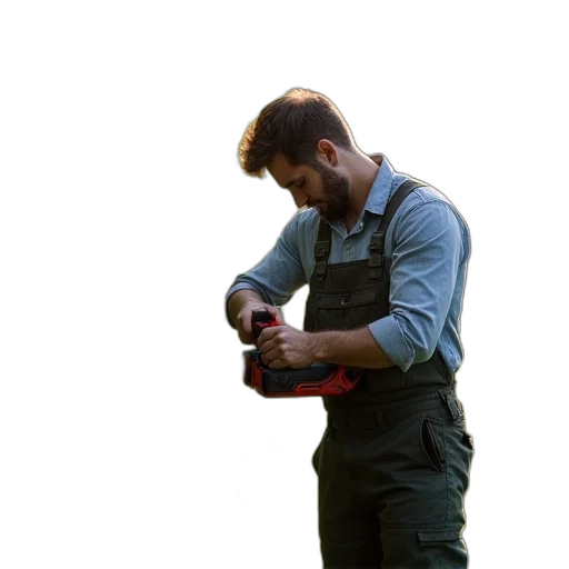 staff, jacket, weapon, hair transparent PNG cut-out