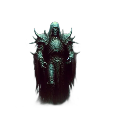 creature, mask, staff, dragon transparent PNG cut-out