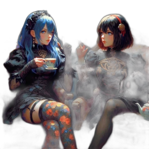 food, robot, cyberpunk, concept art transparent PNG cut-out