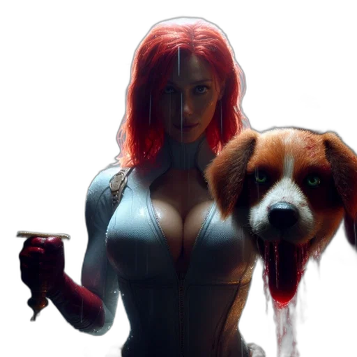 animal, creature, comic book art, concept art transparent PNG cut-out