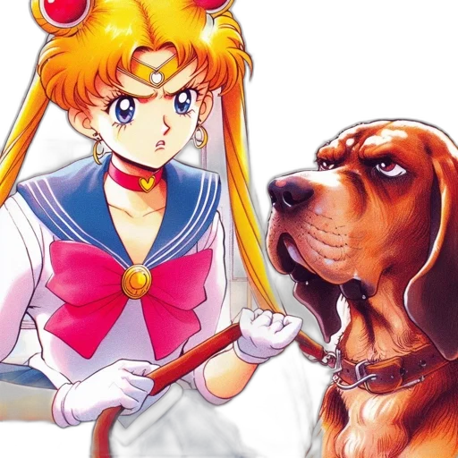 anime, concept art, vaporwave, pixel art transparent PNG cut-out