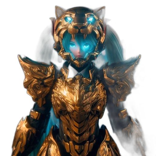 robot, mask, jewelry, creature transparent PNG cut-out