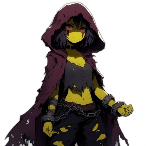 mask, jacket, staff, concept art transparent PNG cut-out