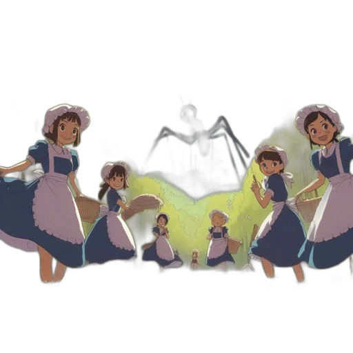 dress, robot, creature, concept art transparent PNG cut-out