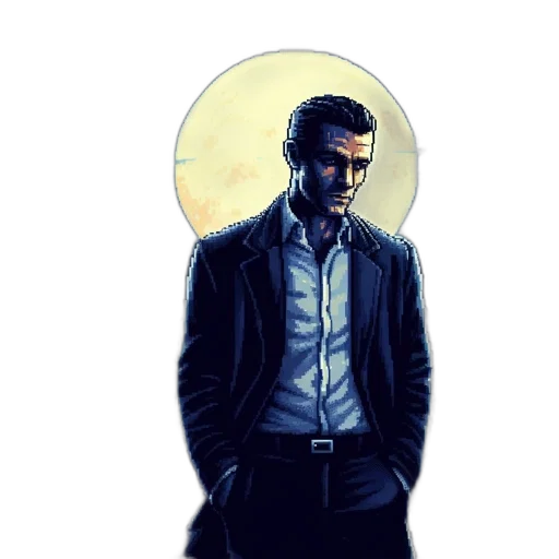 jacket, staff, mask, face transparent PNG cut-out