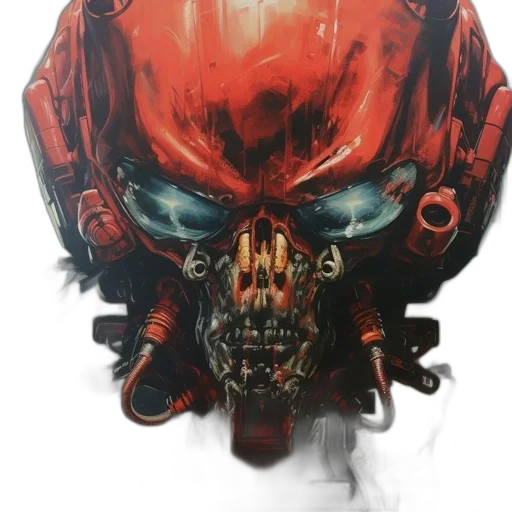mask, face, robot, jacket transparent PNG cut-out