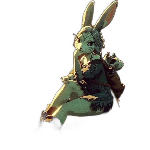 animal, creature, weapon, staff transparent PNG cut-out