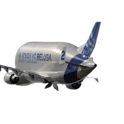 3d render, photorealistic, airbus, beluga transparent PNG cut-out