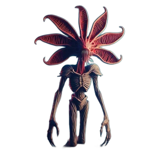 creature, staff, robot, mask transparent PNG cut-out