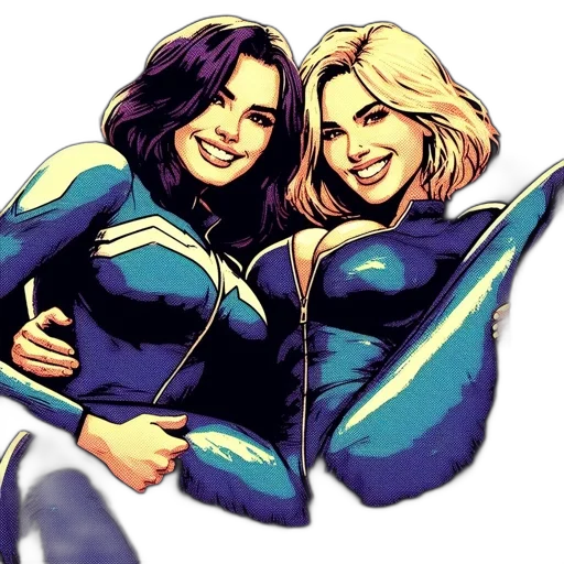 comic book art, cartoon, concept art, watercolor transparent PNG cut-out