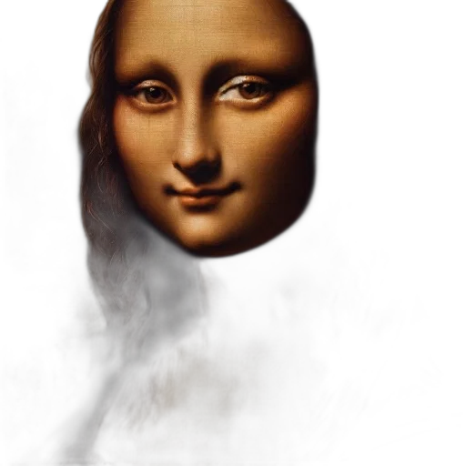 face, mask, robot, hair transparent PNG cut-out