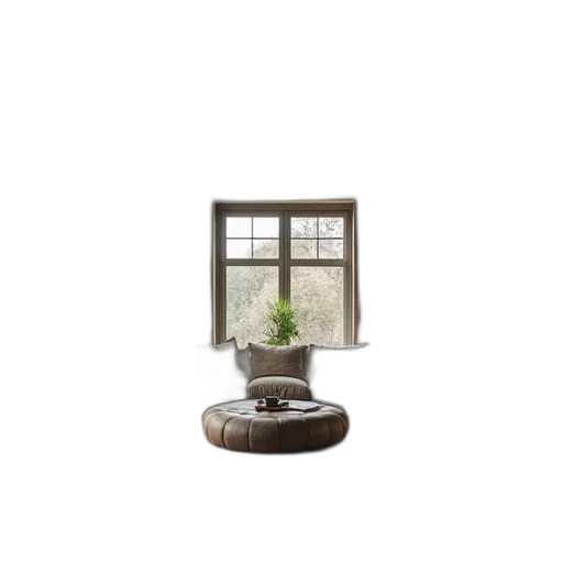 furniture, tree, building, hair transparent PNG cut-out