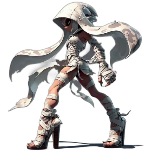 weapon, robot, mask, staff transparent PNG cut-out