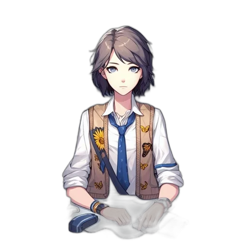 jacket, staff, face, mask transparent PNG cut-out
