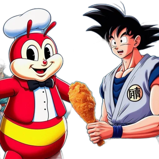 food, concept art, comic book art, 3d render transparent PNG cut-out
