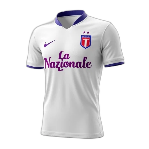 white, jersey, word, nazionale transparent PNG cut-out