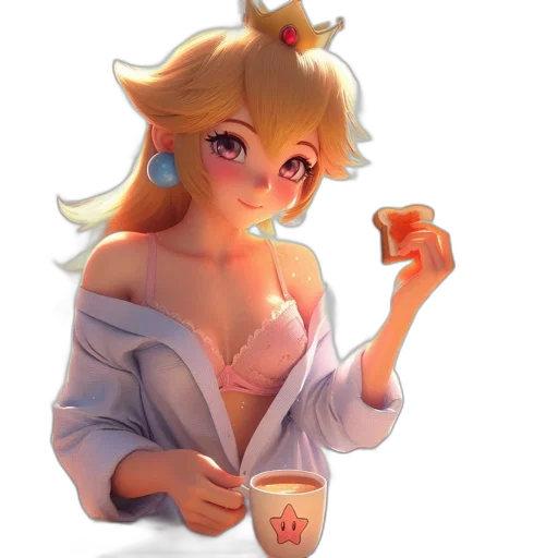 crown, dress, food, staff transparent PNG cut-out