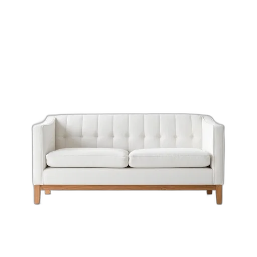 furniture, 3d render, monochrome, white transparent PNG cut-out