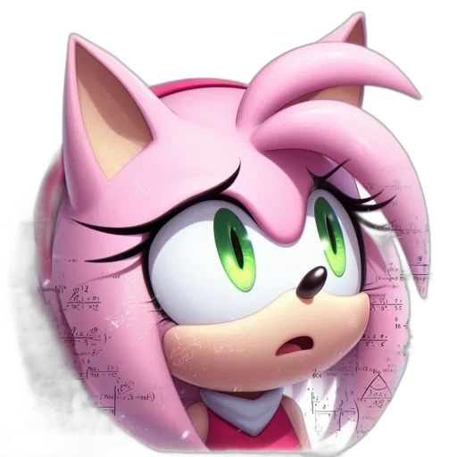 animal, face, creature, 3d render transparent PNG cut-out