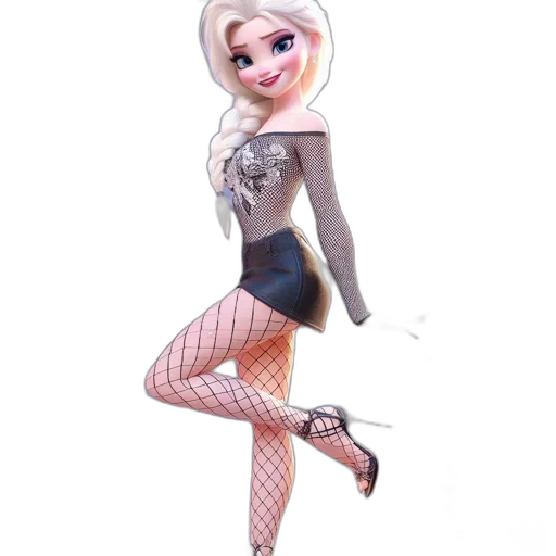 dress, concept art, cartoon, fantasy art transparent PNG cut-out