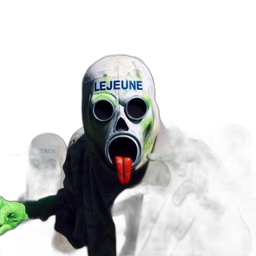 mask, creature, concept art, 3d render transparent PNG cut-out