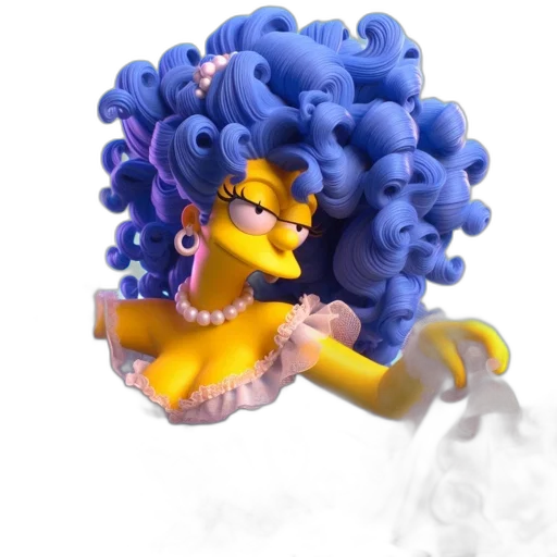 hair, crown, creature, jewelry transparent PNG cut-out