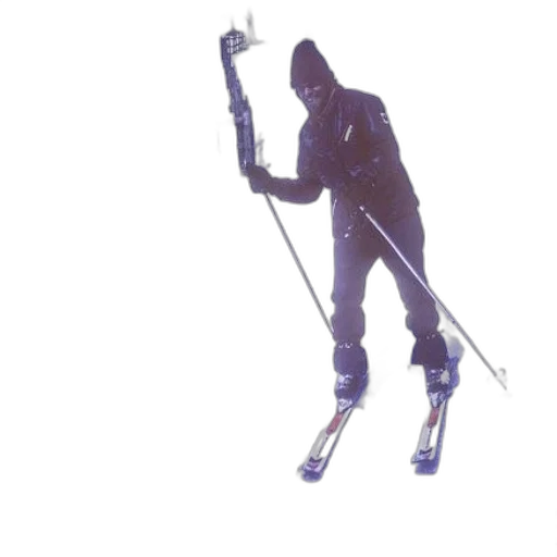 staff, weapon, jacket, robot transparent PNG cut-out