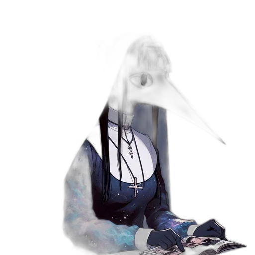 mask, dress, creature, face transparent PNG cut-out