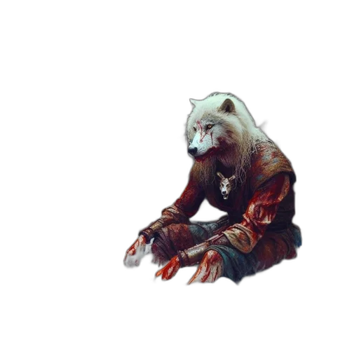 creature, animal, staff, mask transparent PNG cut-out