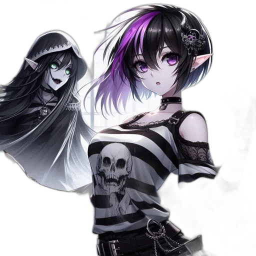 mask, concept art, fantasy art, anime transparent PNG cut-out