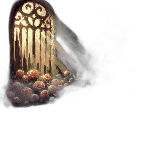 concept art, fantasy art, watercolor, photorealistic transparent PNG cut-out