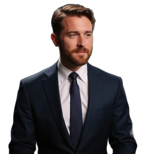 staff, jacket, face, robot transparent PNG cut-out