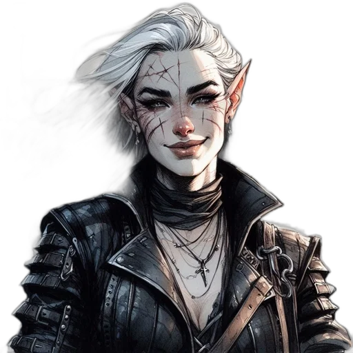 face, jacket, concept art, fantasy art transparent PNG cut-out