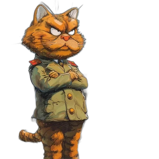 jacket, staff, concept art, 3d render transparent PNG cut-out
