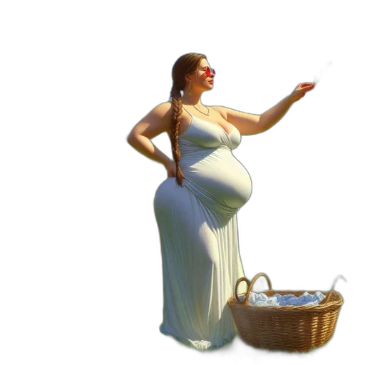 dress, food, bottle, staff transparent PNG cut-out